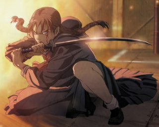Illustration for article titled "Blood: The Last Vampire" Delivers Swords, Schoolgirls, and 1970s Angst